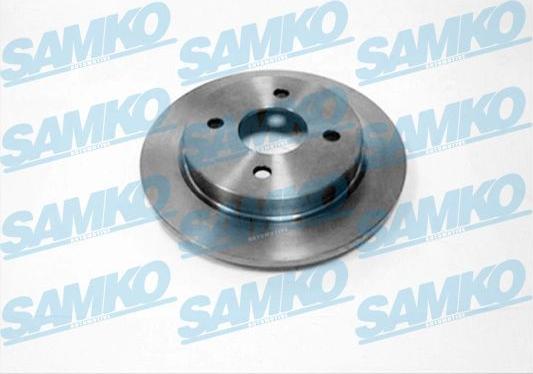 Samko F1161P - Тормозной диск autospares.lv