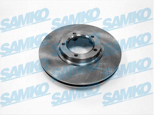 Samko F1291V - Тормозной диск autospares.lv