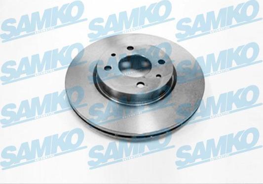 Samko F2051V - Тормозной диск autospares.lv