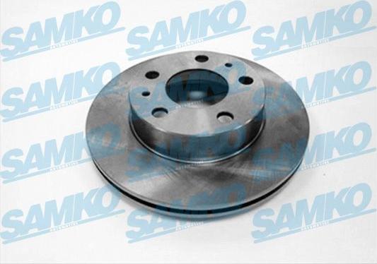Samko F2007V - Тормозной диск autospares.lv