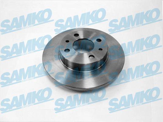 Samko F2081P - Тормозной диск autospares.lv