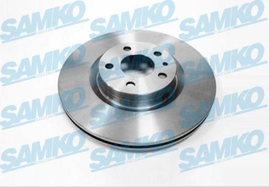 Samko F2020V - Тормозной диск autospares.lv