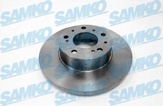 Samko F2071P - Тормозной диск autospares.lv