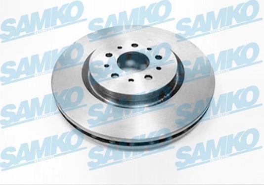 Samko F2223V - Тормозной диск autospares.lv