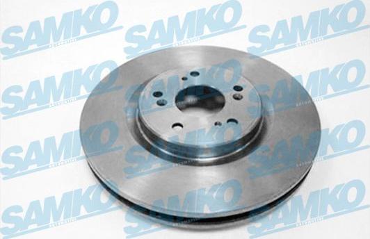 Samko H1034V - Тормозной диск autospares.lv