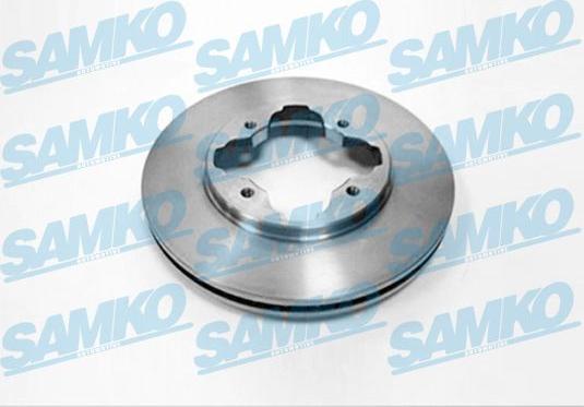 Samko H1371V - Тормозной диск autospares.lv