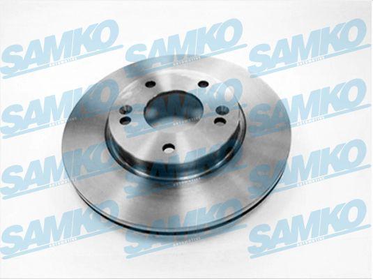 Samko H2039V - Тормозной диск autospares.lv