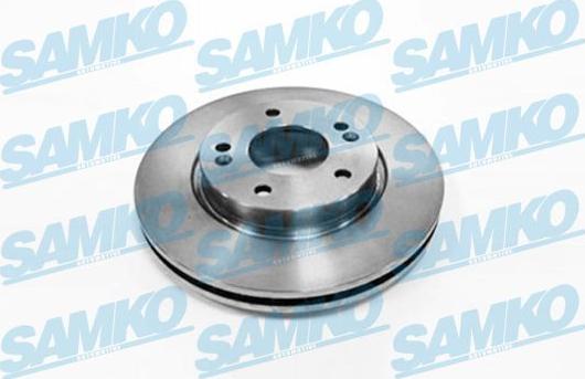 Samko H2035V - Тормозной диск autospares.lv