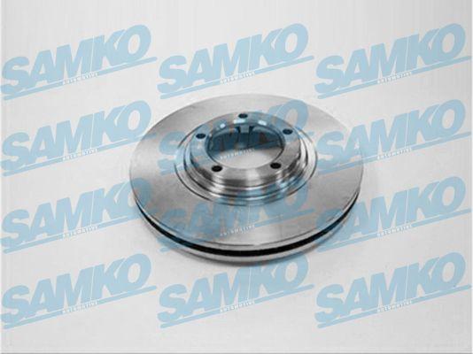 Samko H2021V - Тормозной диск autospares.lv