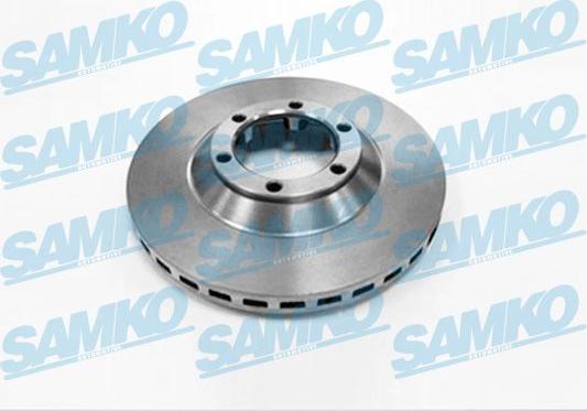 Samko H2111V - Тормозной диск autospares.lv