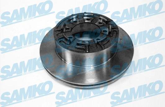 Samko I2111P - Тормозной диск autospares.lv