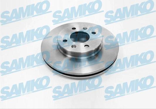 Samko K2014V - Тормозной диск autospares.lv