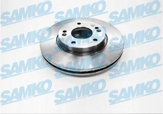 Samko K2027V - Тормозной диск autospares.lv