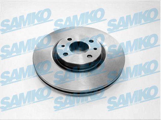 Samko L2081V - Тормозной диск autospares.lv