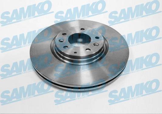 Samko M5016V - Тормозной диск autospares.lv