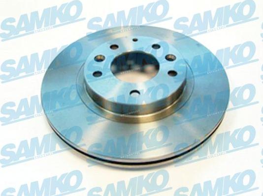 Samko M5034V - Тормозной диск autospares.lv