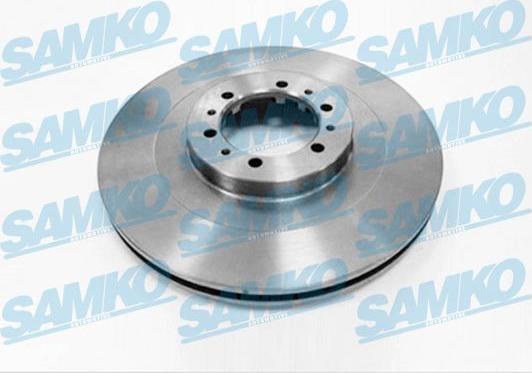 Samko M1002V - Тормозной диск autospares.lv