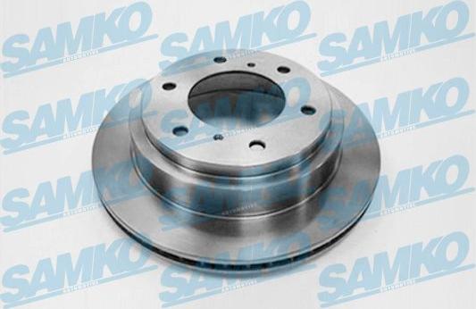 Samko M1007V - Тормозной диск autospares.lv
