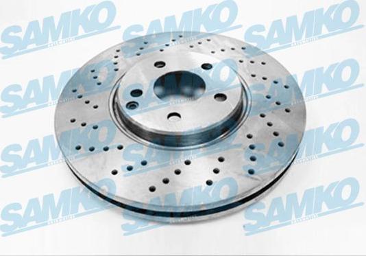 Samko M2065V - Тормозной диск autospares.lv