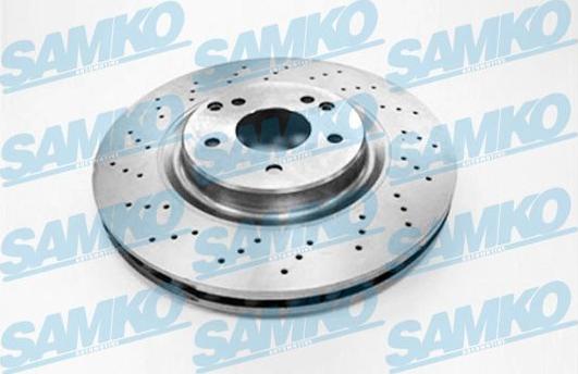Samko M2006V - Тормозной диск autospares.lv