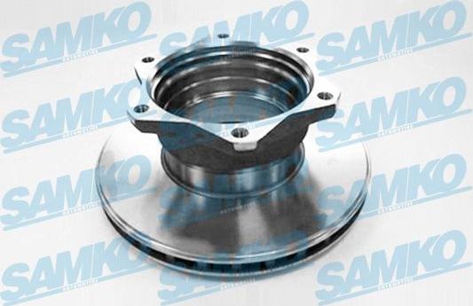 Samko M2011V - Тормозной диск autospares.lv