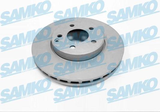 Samko M2017VR - Тормозной диск autospares.lv