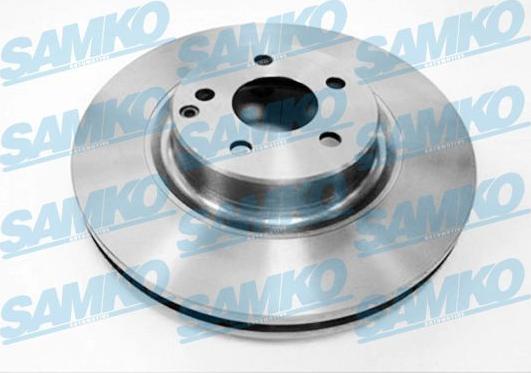 Samko M2020V - Тормозной диск autospares.lv