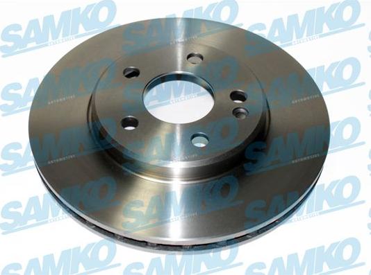 Samko M2022V - Тормозной диск autospares.lv