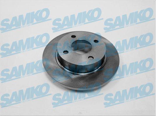 Samko N2661P - Тормозной диск autospares.lv
