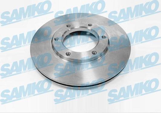Samko N2291V - Тормозной диск autospares.lv