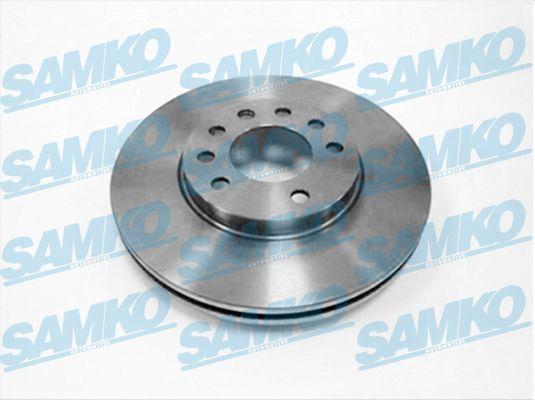 Samko O1411V - Тормозной диск autospares.lv