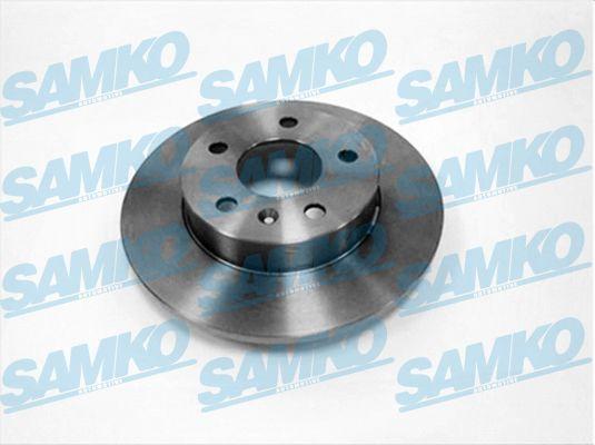 Samko O1431P - Тормозной диск autospares.lv