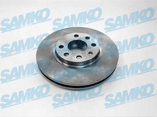 Samko O1590V - Тормозной диск autospares.lv