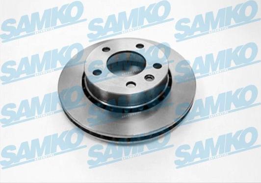 Samko O1091V - Тормозной диск autospares.lv