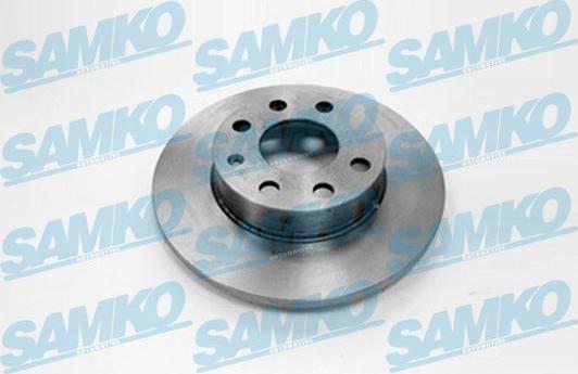 Samko O1041P - Тормозной диск autospares.lv