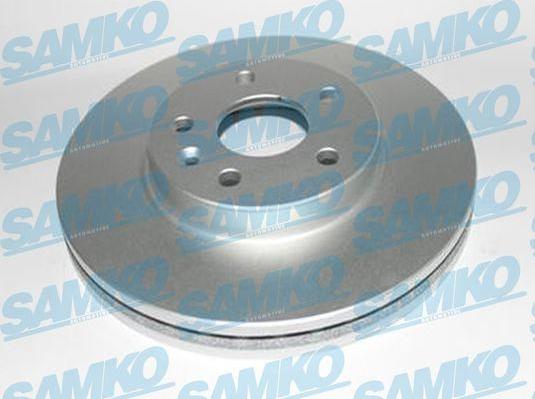 Samko O1048VR - Тормозной диск autospares.lv