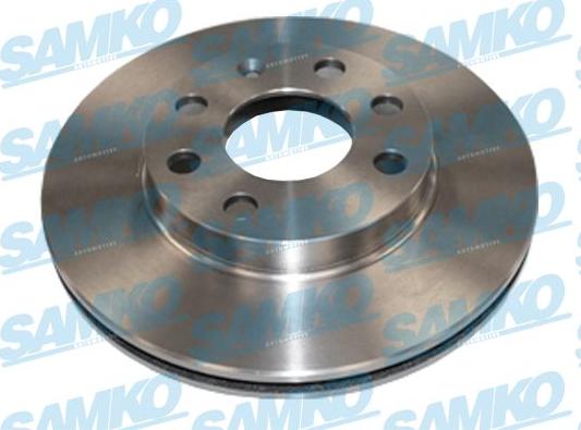 Samko O1061V - Тормозной диск autospares.lv