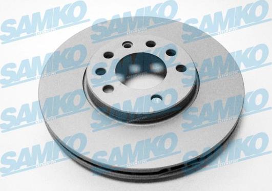 Samko O1009VR - Тормозной диск autospares.lv