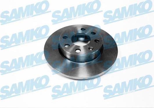 Samko O1001P - Тормозной диск autospares.lv