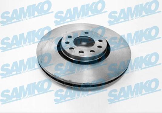 Samko O1008V - Тормозной диск autospares.lv