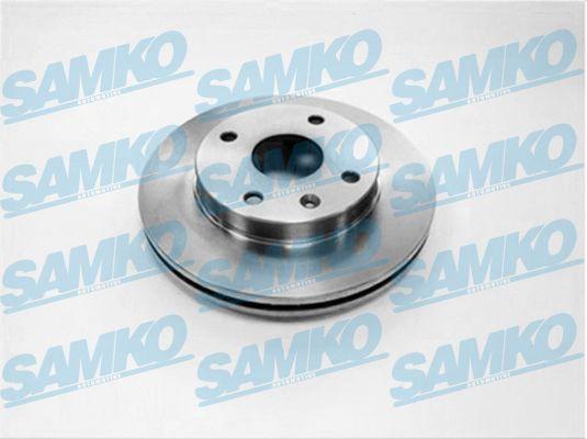 Samko O1007V - Тормозной диск autospares.lv