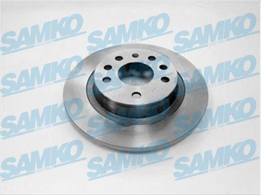 Samko O1014P - Тормозной диск autospares.lv