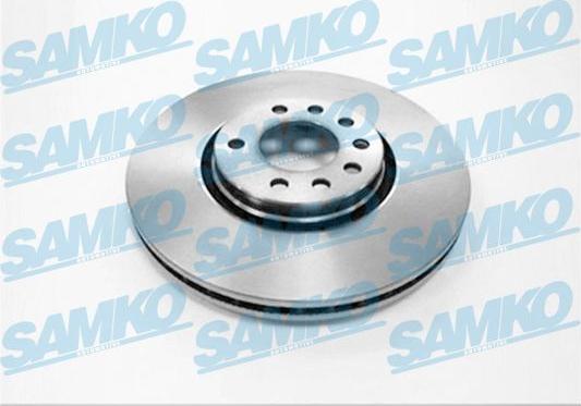Samko O1015V - Тормозной диск autospares.lv