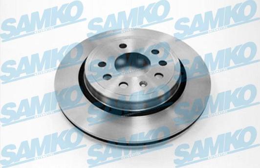 Samko O1016V - Тормозной диск autospares.lv