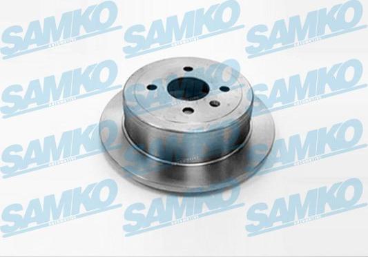 Samko O1010P - Тормозной диск autospares.lv