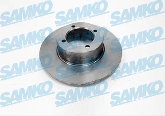Samko O1011P - Тормозной диск autospares.lv