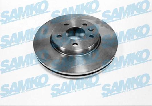 Samko O1035V - Тормозной диск autospares.lv