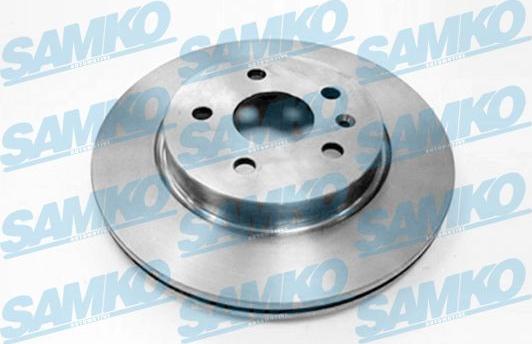 Samko O1031V - Тормозной диск autospares.lv