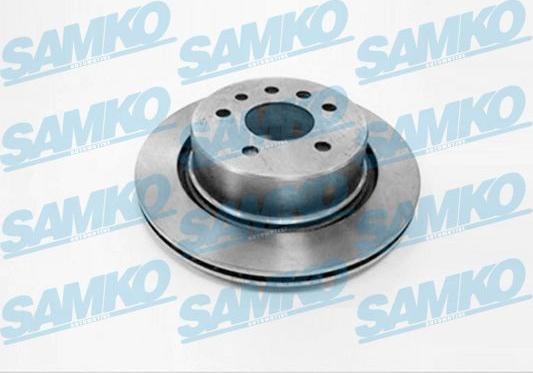 Samko O1023V - Тормозной диск autospares.lv