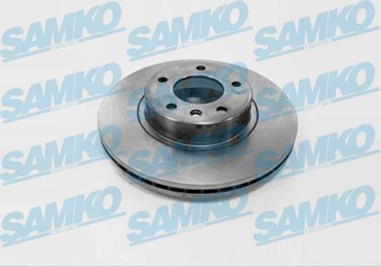 Samko O1301V - Тормозной диск autospares.lv